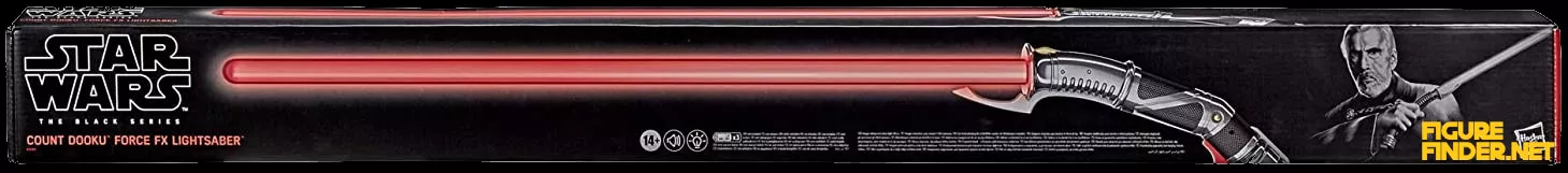 Count Dooku Black Series Force FX Lightsaber Product Image