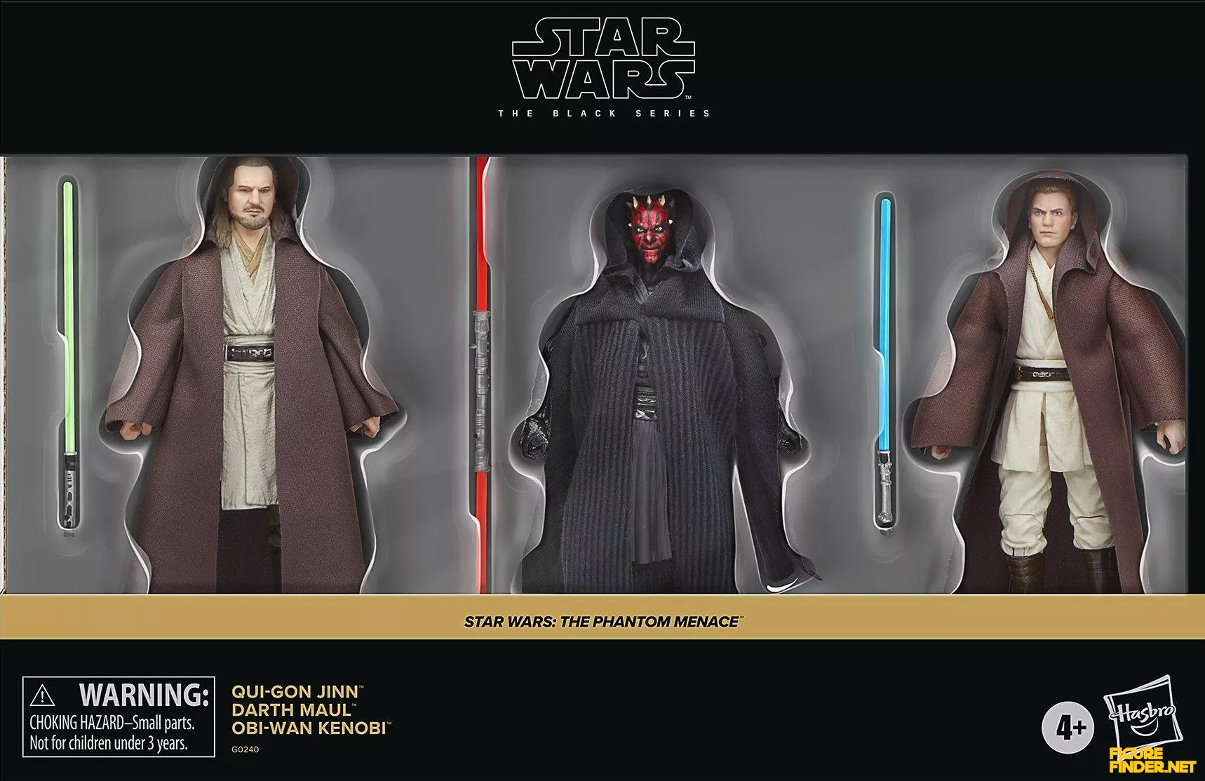 Qui-Gon Jinn, Darth Maul & Obi-Wan Kenobi Product Image