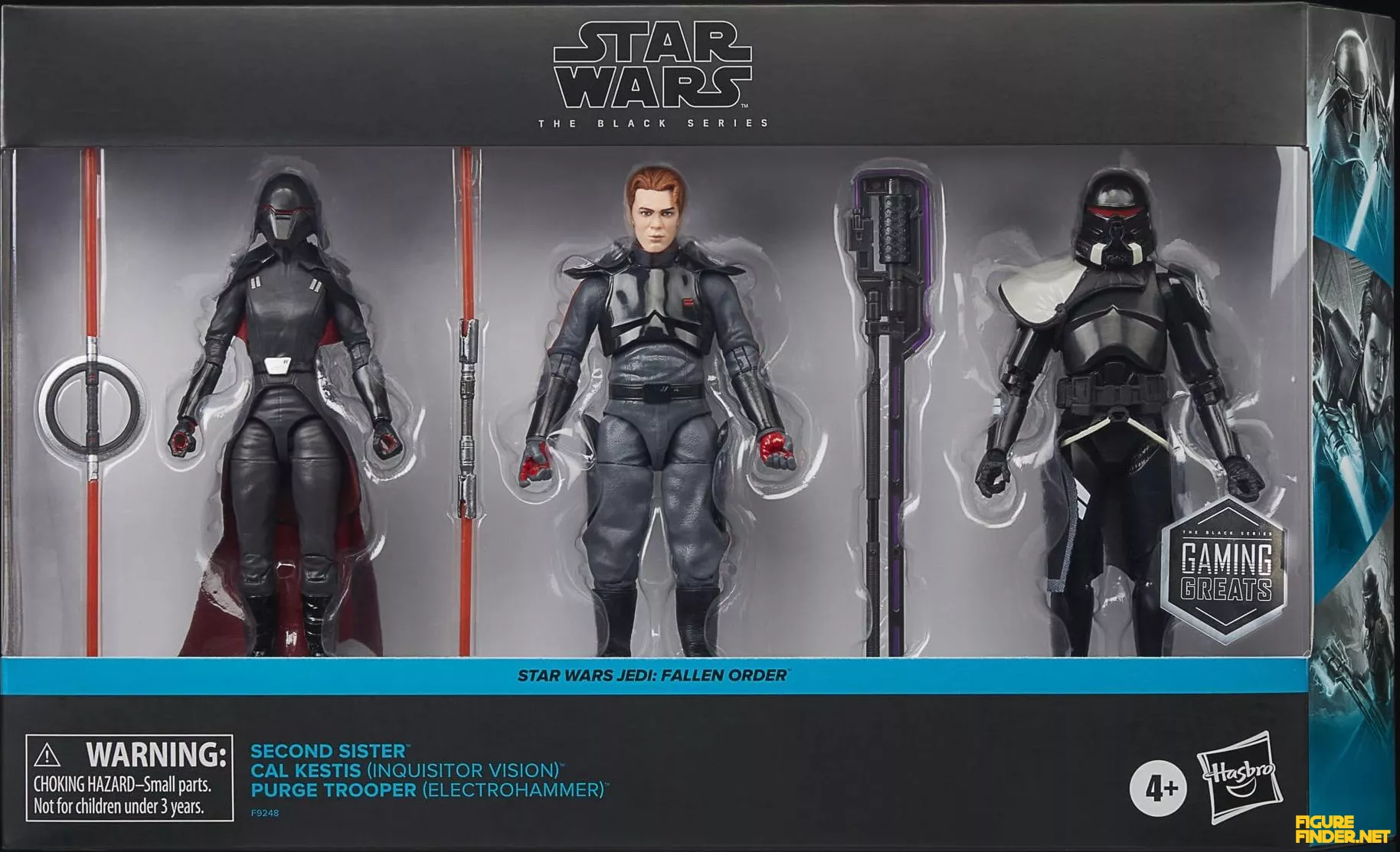 Second Sister, Cal Kestis (Inquisitor Vision) & Purge Trooper (Electrohammer) Product Image