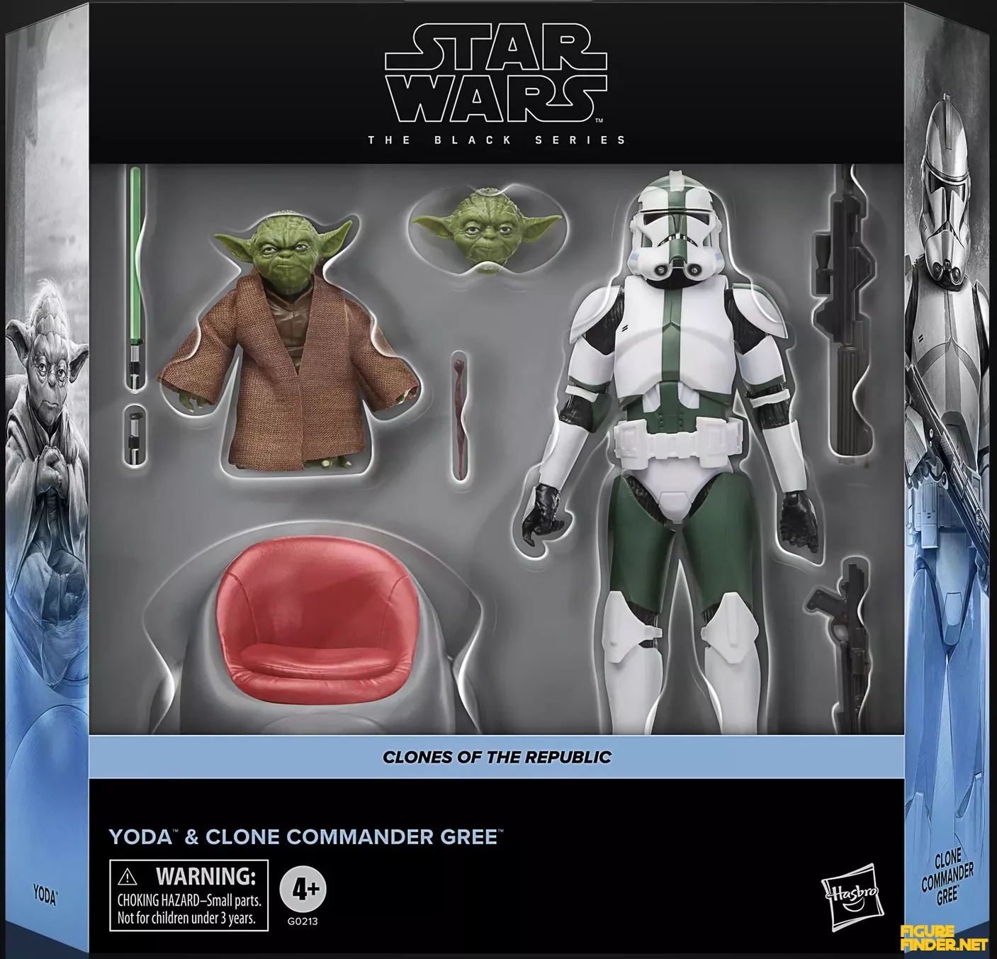 Yoda & Clone Commander Gree Product Image