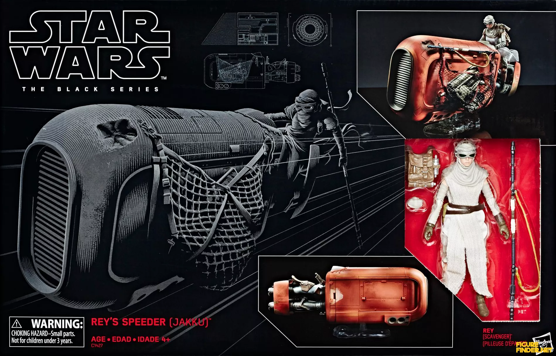 Rey & Speeder Product Image