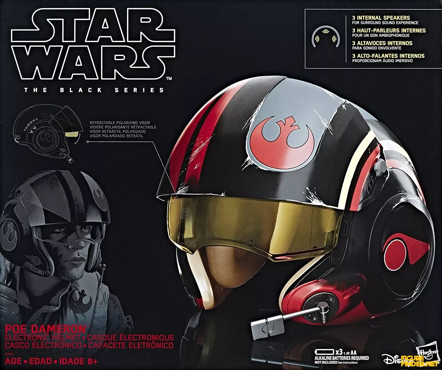 Poe Dameron Electronic Helmet Product Image