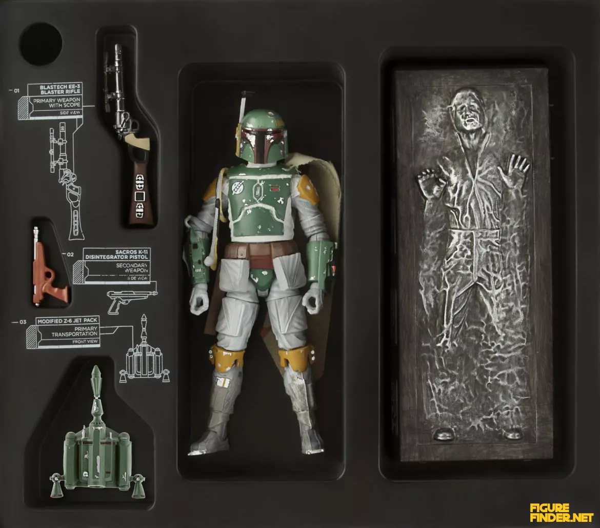 Boba Fett & Han Solo in Carbonite Product Image