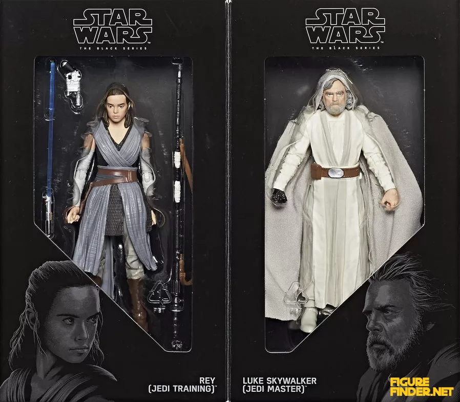 Luke Skywalker (Jedi Master) & Rey (Jedi Training) Product Image