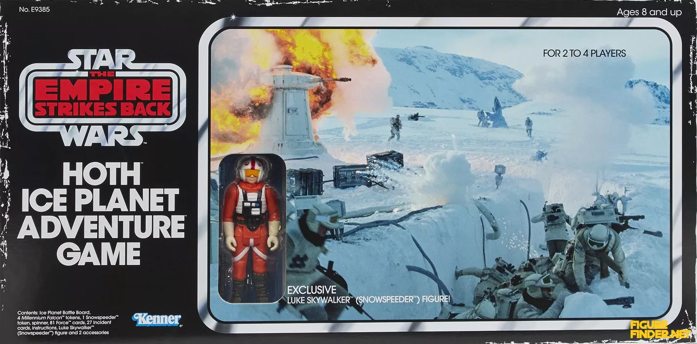 Hoth Ice Planet Adventure Game & Luke Skywalker (Snowspeeder) Product Image