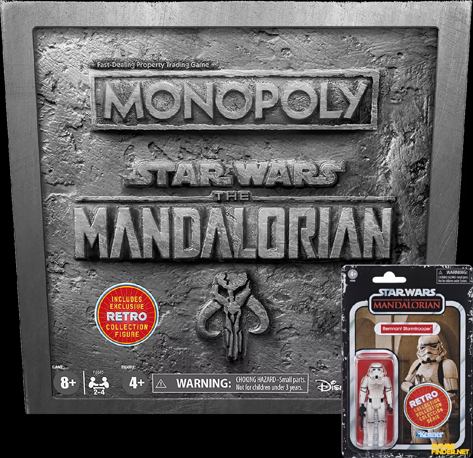 Monopoly: Star Wars The Mandalorian Edition Game With Figure Product Image