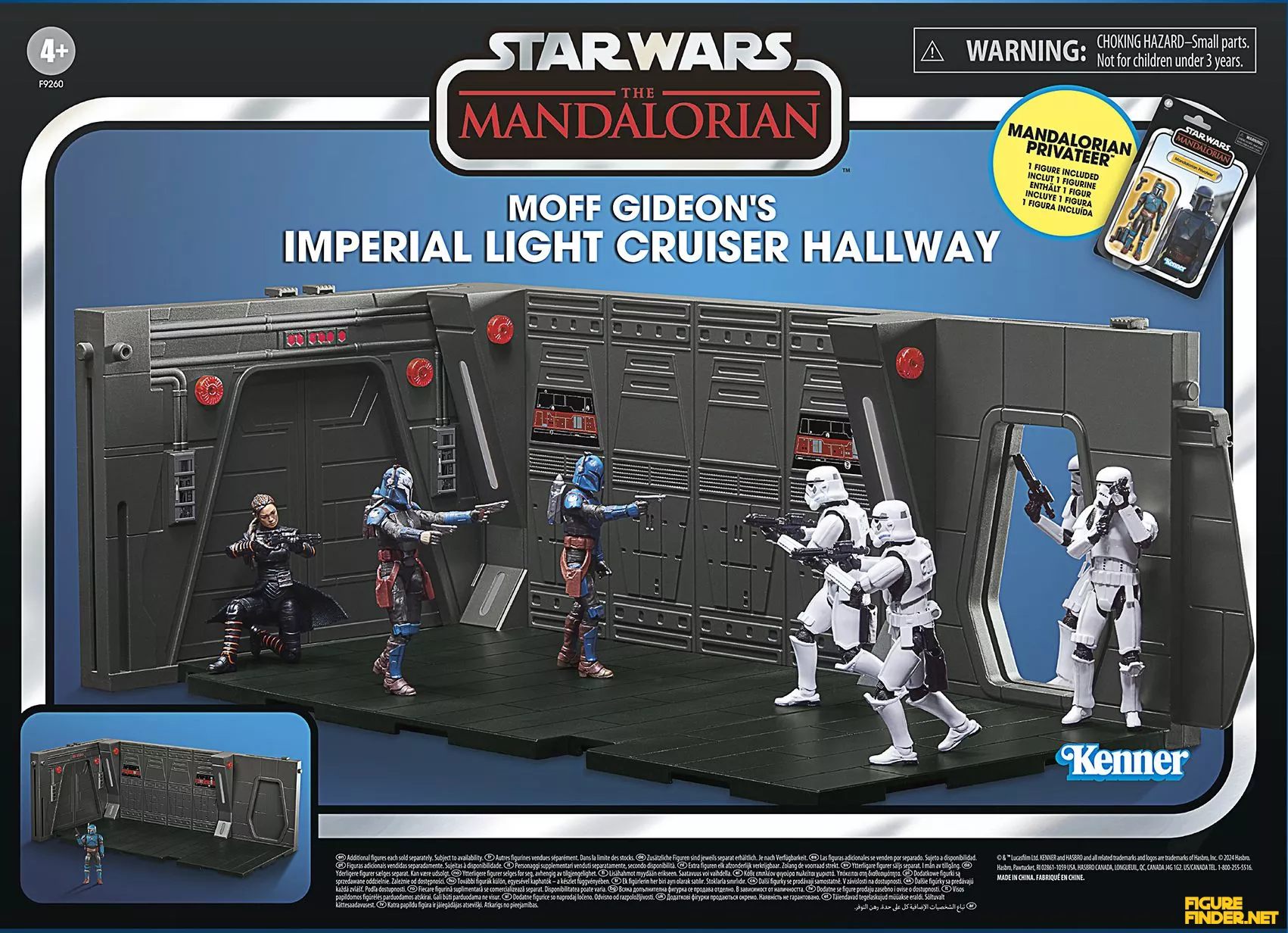 Moff Gideon’s Imperial Light Cruiser Hallway Playset Product Image